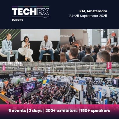 TechEx Europe 2025 kehrt zurück nach Amsterdam: Unternehmensgetriebene Innovation in KI, Cybersecurity, Cloud, IoT und mehr