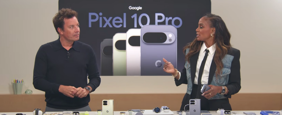 Magic Cue, Jimmy Fallon, Pixel 10: Googles Weltneuheiten