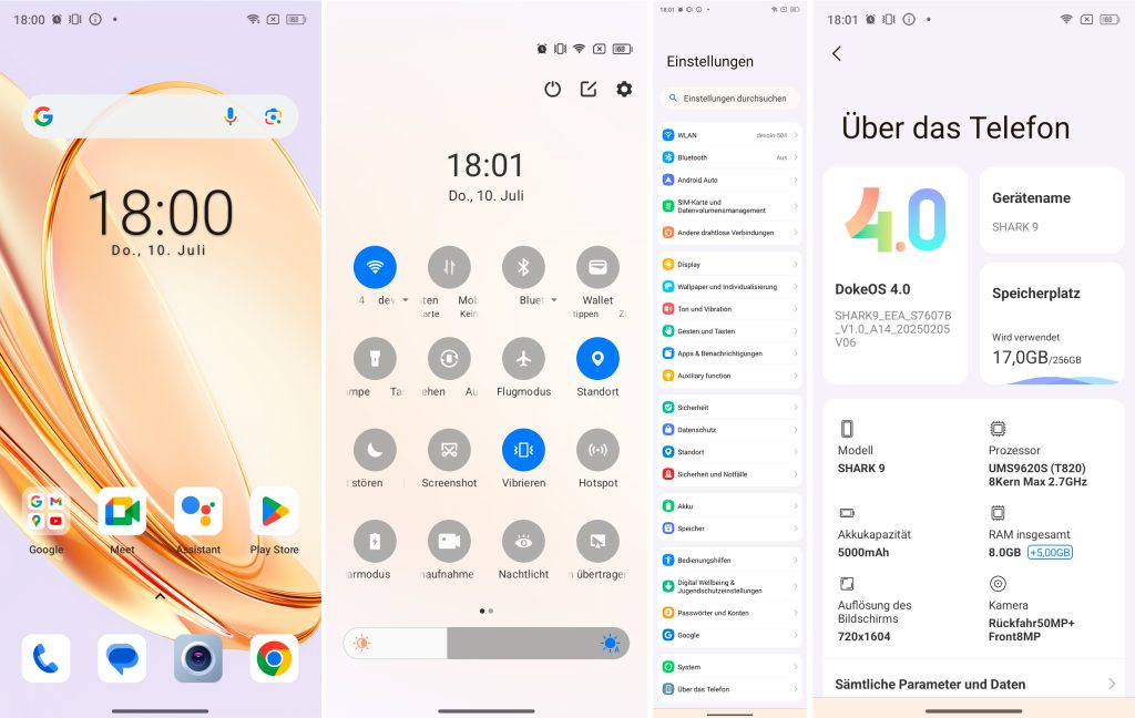 UI Blackview Shark 9