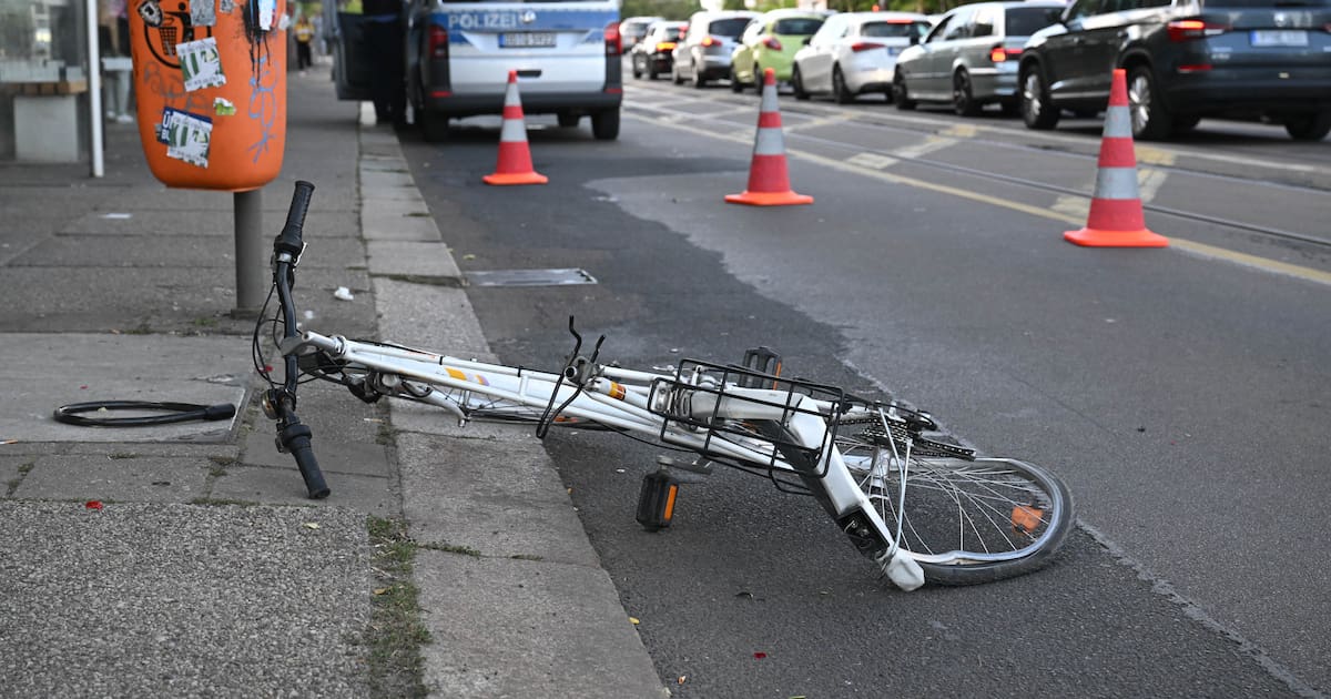 Autofahrer flieht nach Zusammenstoß mit Fahrrad
