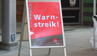 Symbolbild Warnstreik. Foto: Jan Kaefer