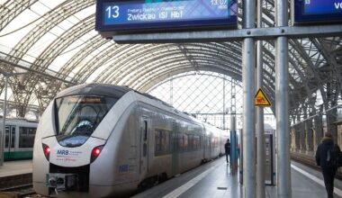 Sachsen: Züge zwischen Zwickau und Dresden stark genutzt