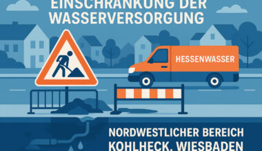 Rohrbruch bremst Wasserversorgung in Kohlheck
