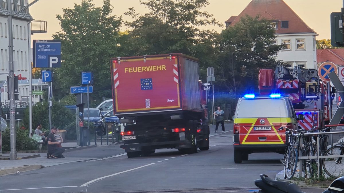 Verdacht auf brennende S-Bahn – Du bist Halle