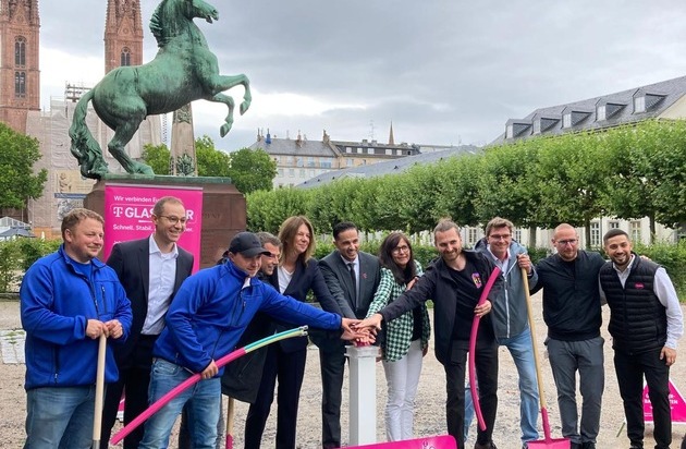 Wiesbaden: Telekom setzt Glasfaserausbau in der Innenstadt fort