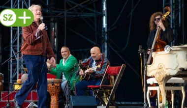 Helge Schneider kommt in Dresden erst spät auf Touren