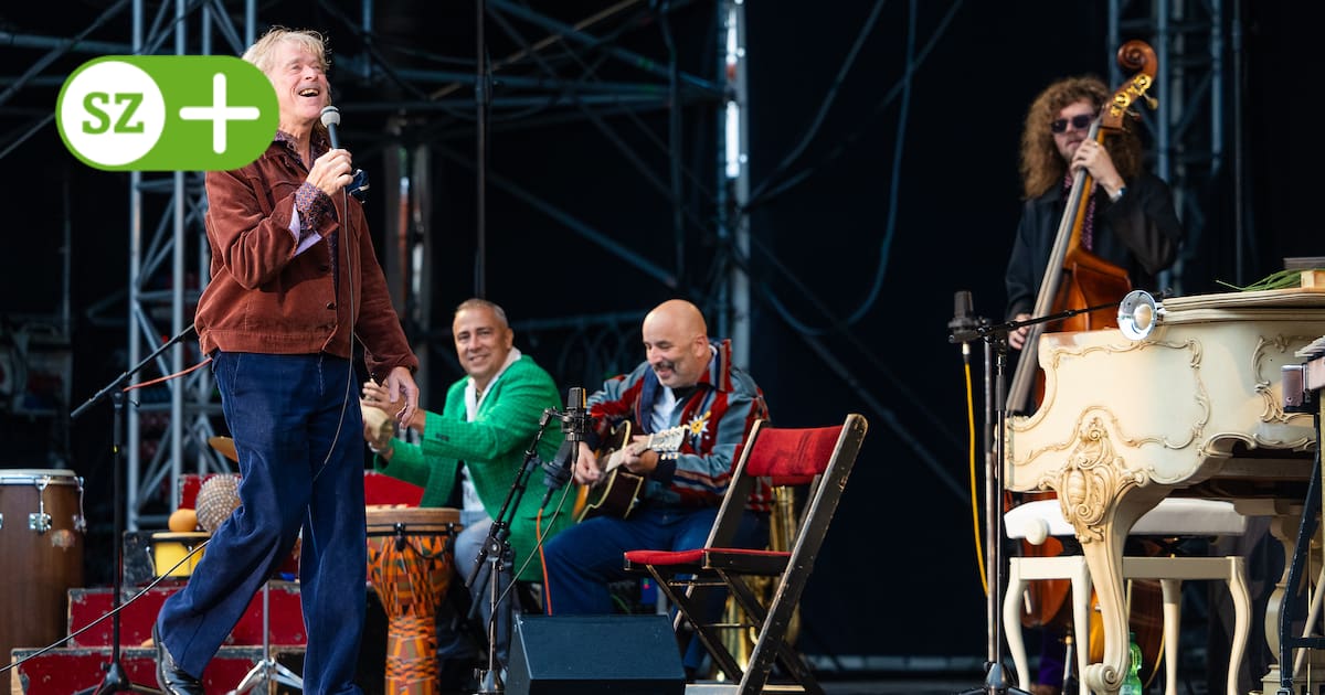 Helge Schneider kommt in Dresden erst spät auf Touren