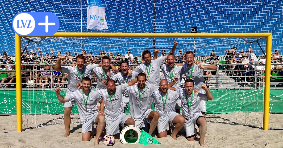 Beachsoccer Team aus Leipzig gewinnt Titel bei DFB-Turnier