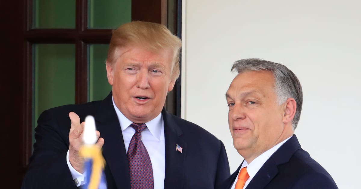 Trump sprach mit Orban über EU-Beitritt der Ukraine