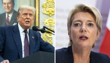 So soll es nach dem US-Zollhammer für die Schweiz weitergehen