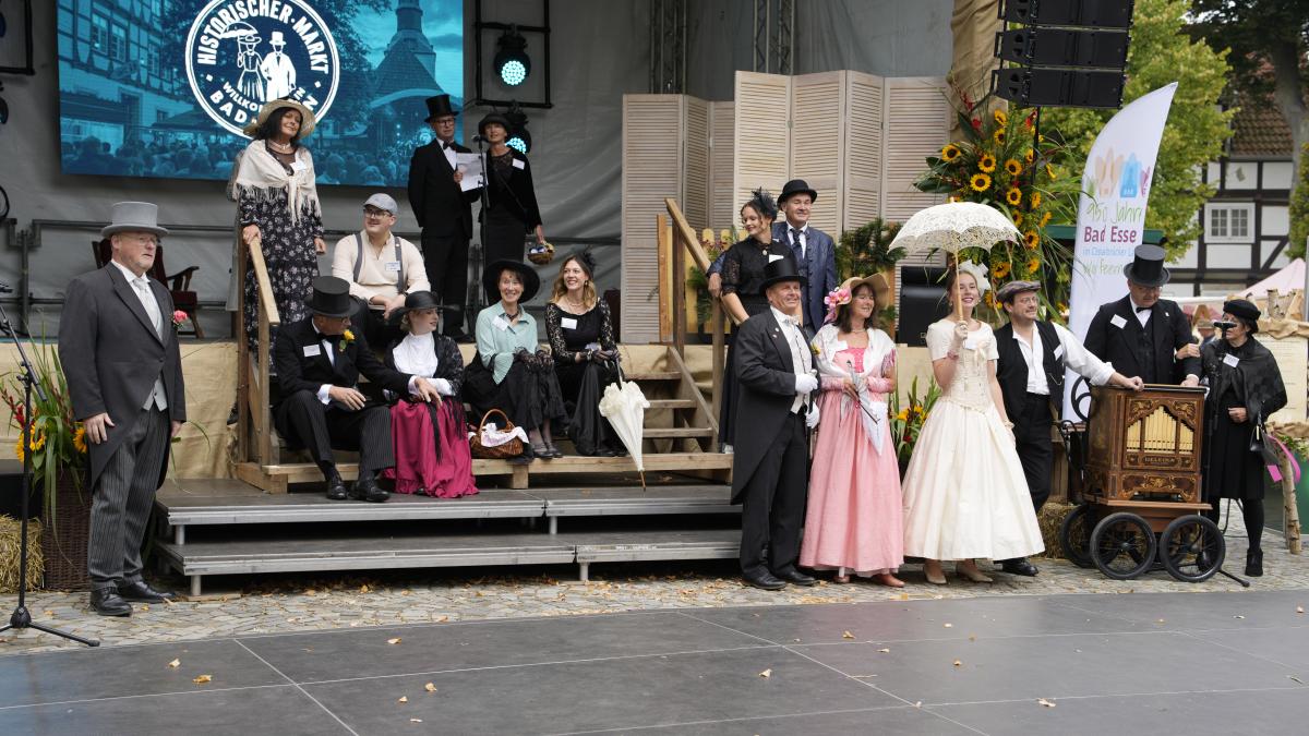 Historischer Markt Bad Essen hat begonnen