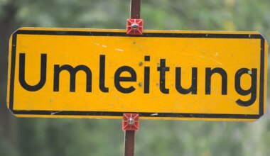 Münchner Straße in Unterföhring gesperrt - Landkreis München