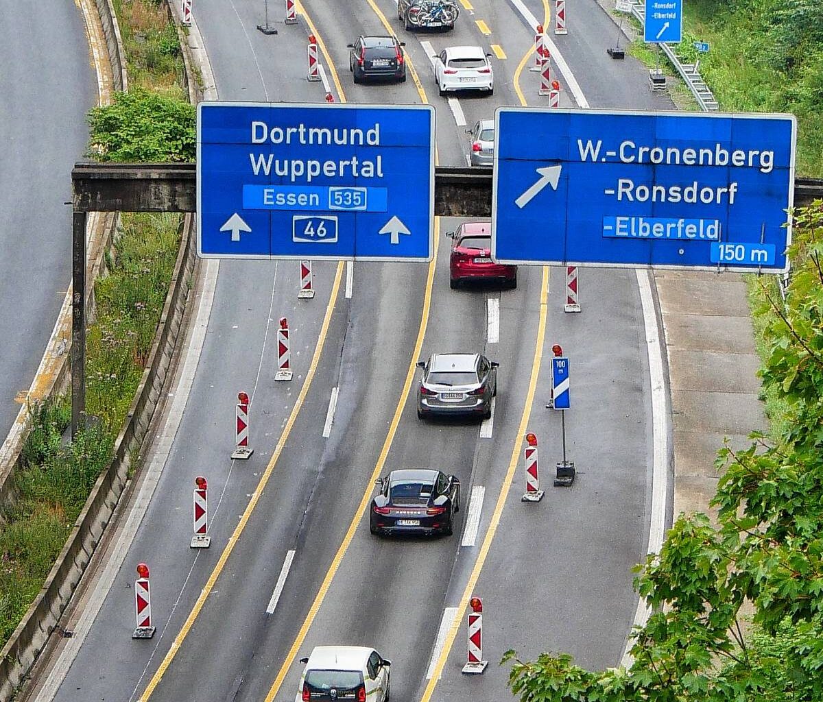 Vollsperrung auf der A46 - Radio Wuppertal