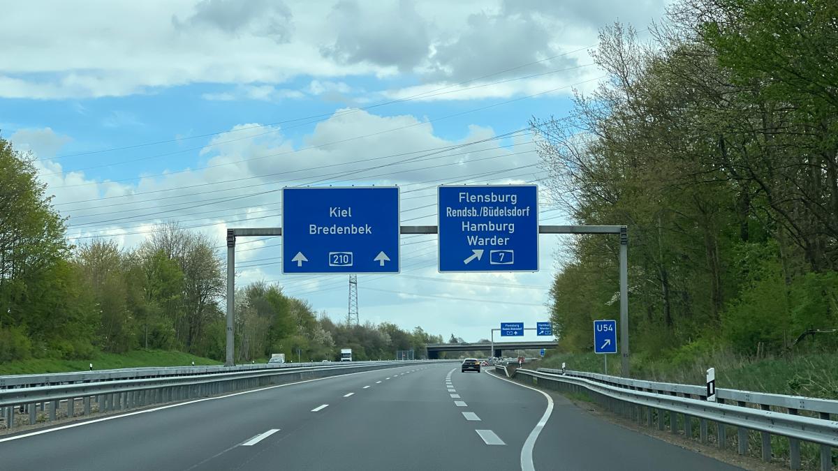 A210 Rendsburg - Kiel: Nächtliche Sperrungen wegen Bauarbeiten