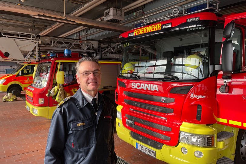 Neuer Chef der Feuerwehr Herne