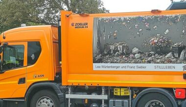 Wenn die Stadt Nürnberg den Müll holt, bringt sie Kunst mit