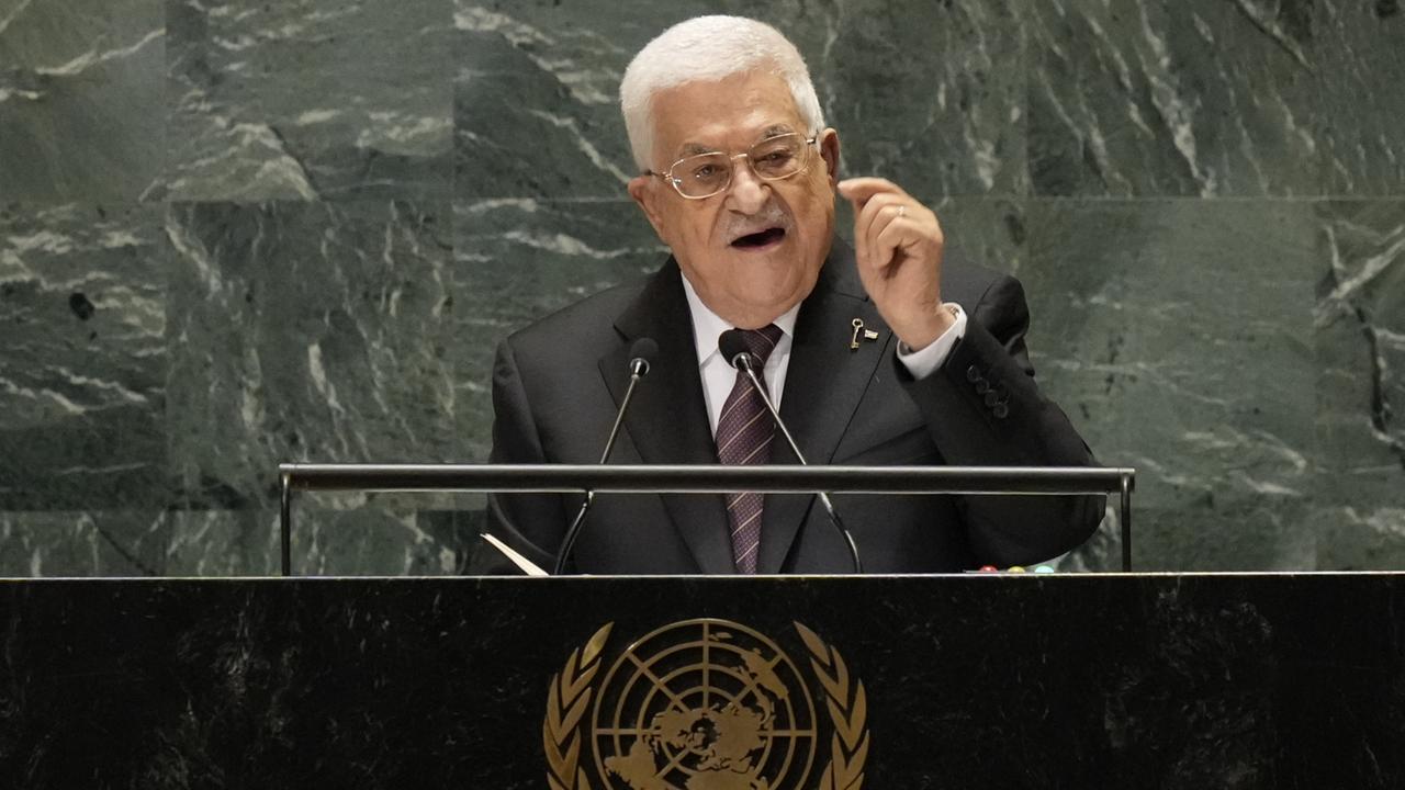 Sanktionen: Palästinenserpräsident Abbas darf nicht in die USA reisen