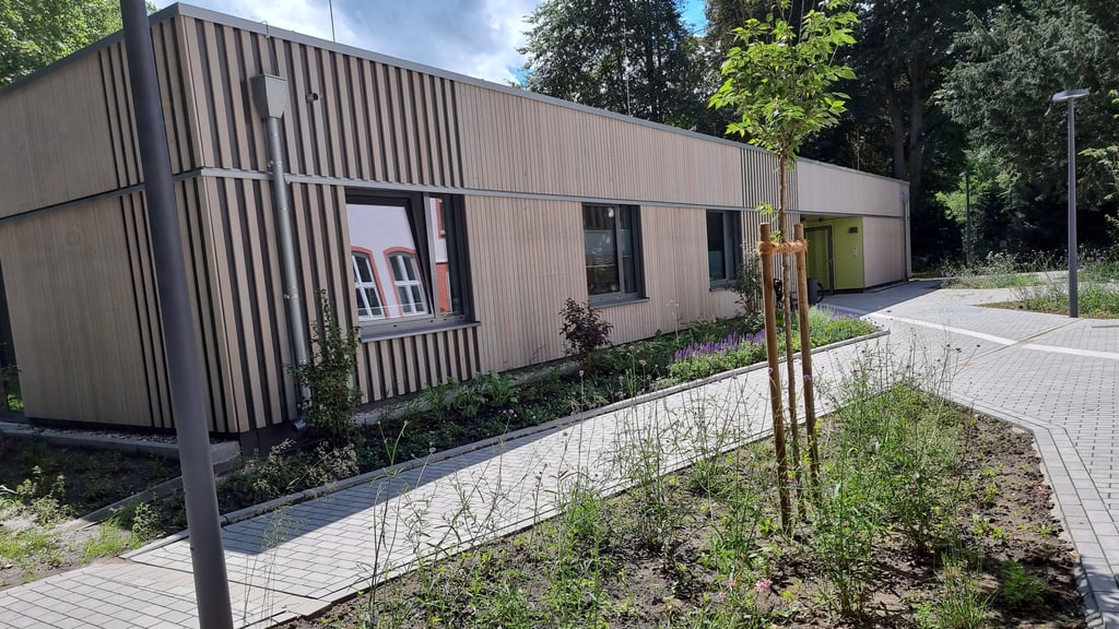 Der Erweiterungsbau der LWL-Pflegeschule Münster wurde 2024 in Betrieb genommen.