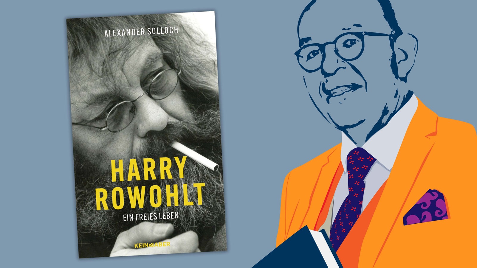 Buchtipp: Alexander Solloch: Harry Rowohlt - Ein freies Leben - Buchtipp - Radio
