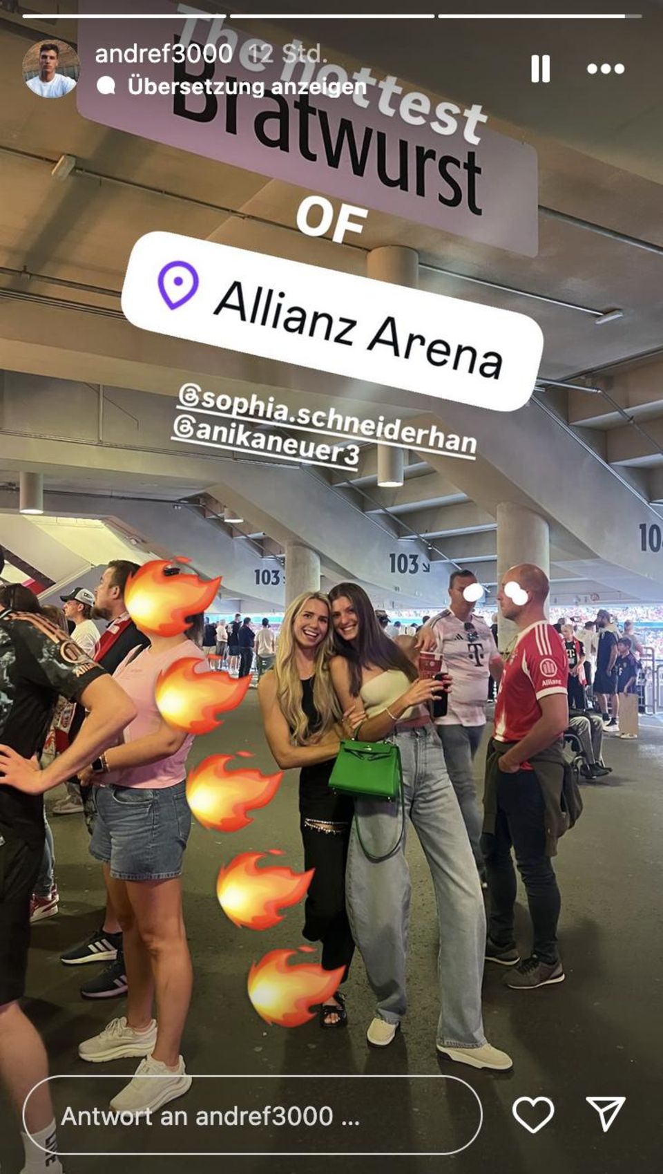 Anika Neuer: Fotobeweis! Sie und Manuel Neuer haben etwas zu feiern