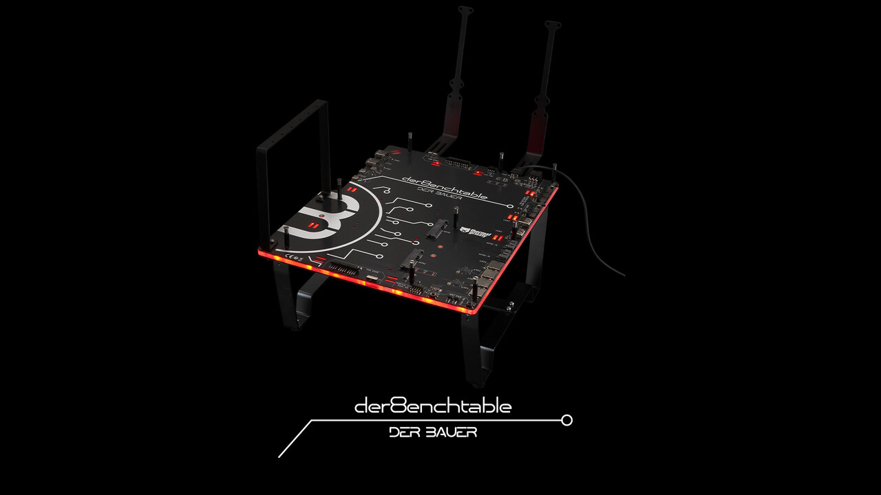 Benchtable für Tests: Thermal Grizzly bringt der8enchtable mit aktivem PCB auf den Markt