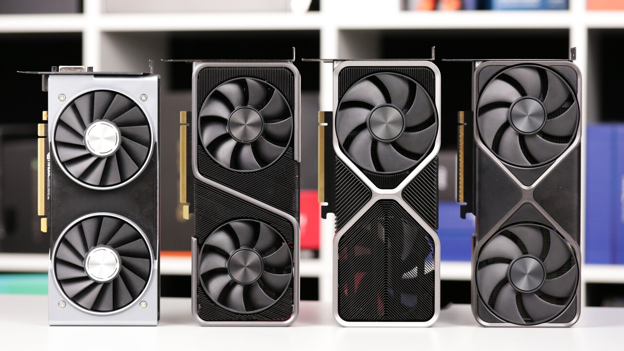 Nvidia-Generationenvergleich: GeForce RTX 2070, 3070, 4070 und 5070 im Duell