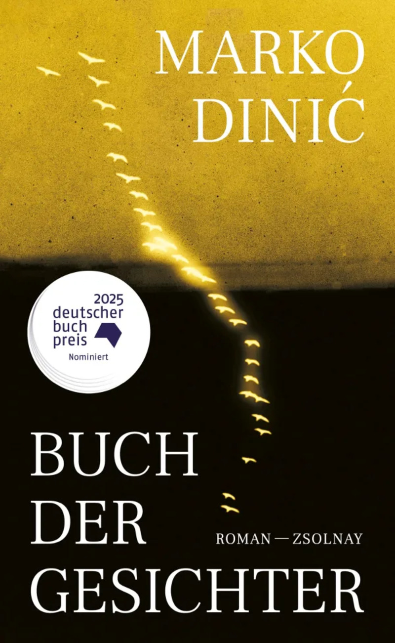 Buchcover: Marko Dinic "Buch der Gesichter"