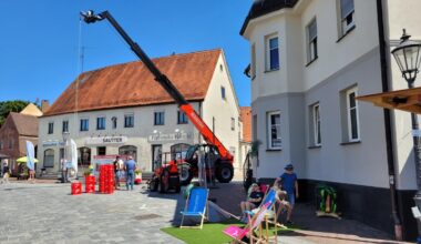 Friedberg bietet Verkaufsaktionen in der Innenstadt