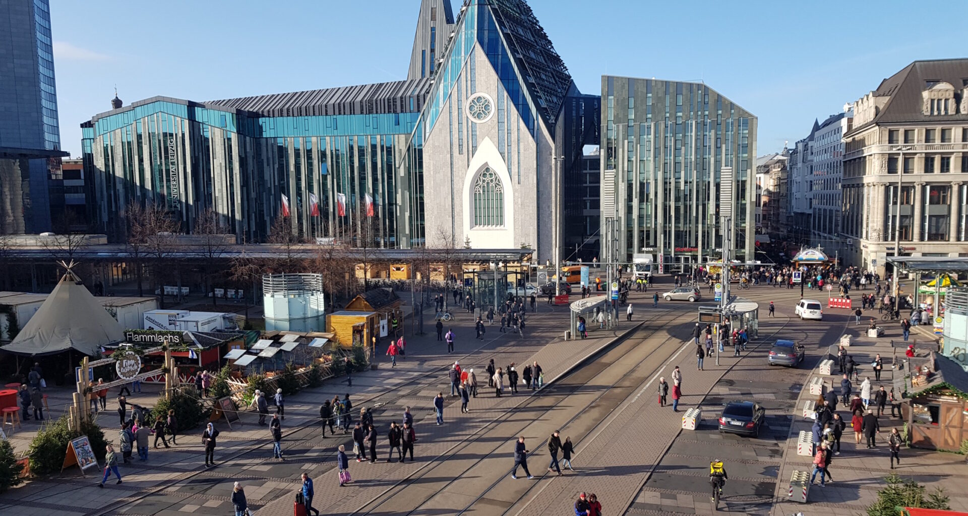 Die Haltestelle auf dem Augustusplatz wird wohl 2034 endlich barrierefrei · Leipziger Zeitung