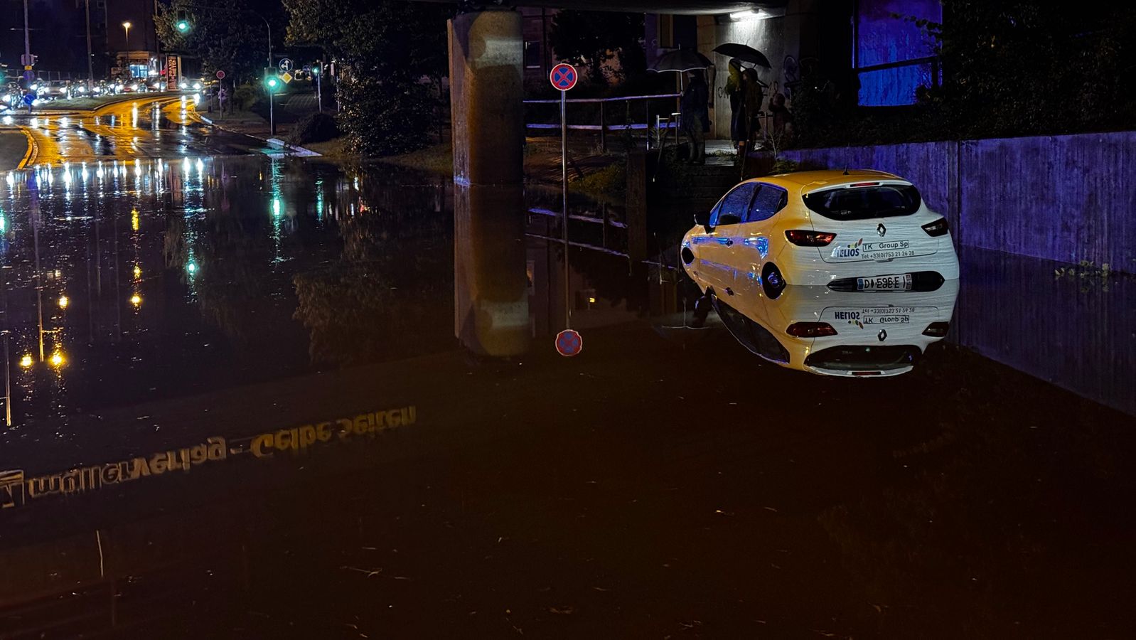 Hagel und Sturm: Gewitterfront trifft Teile Frankens