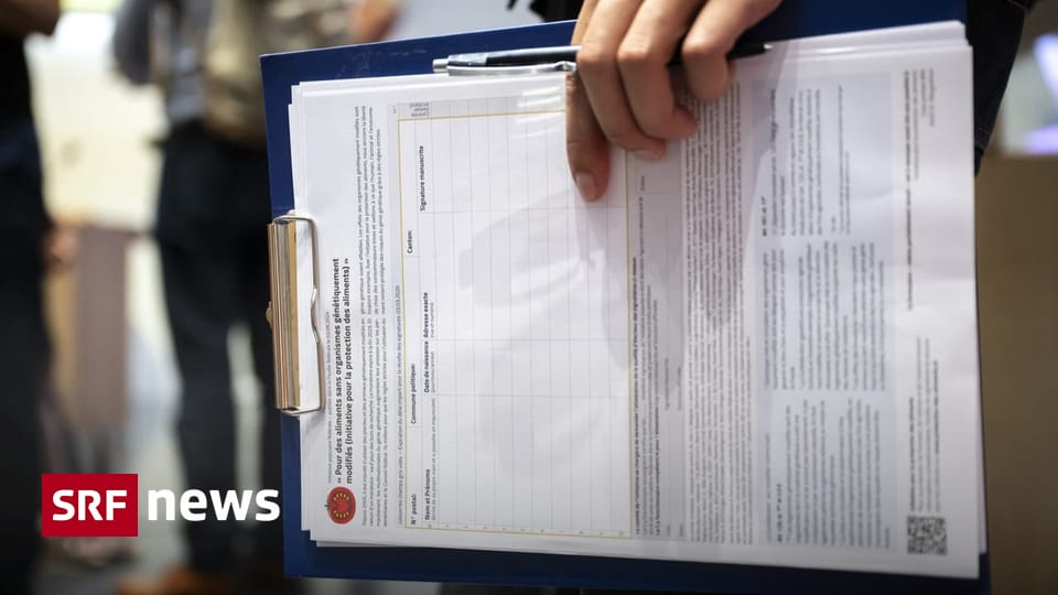 Personen aus Frankreich sammeln Unterschriften für die Schweiz - News