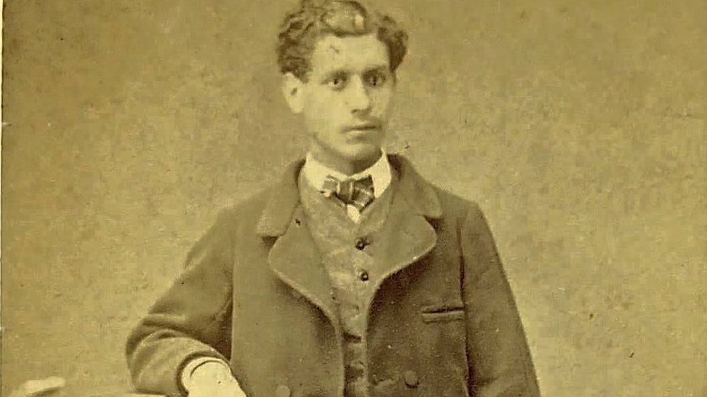 Isidore Ducasse im Jahr 1867, im Alter von 21 Jahren.