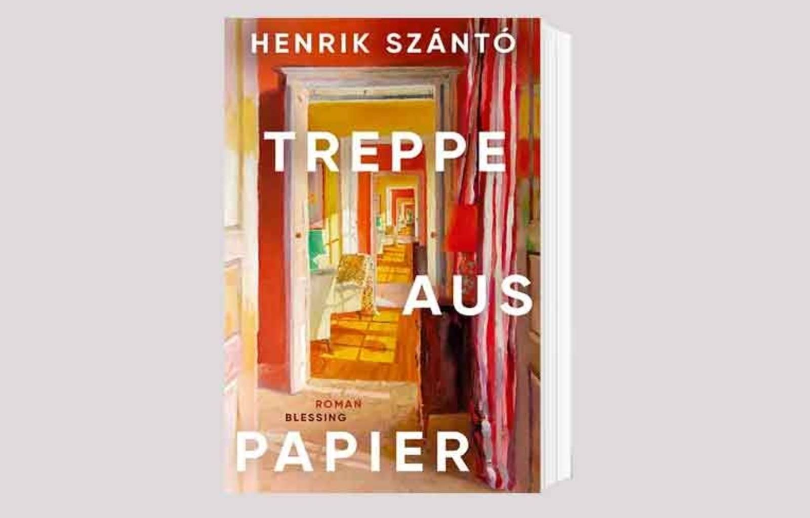 Das Cover zum Buch „Treppe aus Papier“ von Henrik Szántó