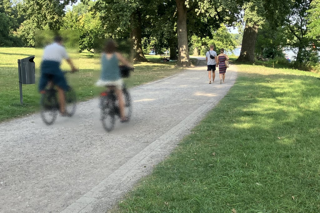 Fußgänger ärgern sich über Radfahrer