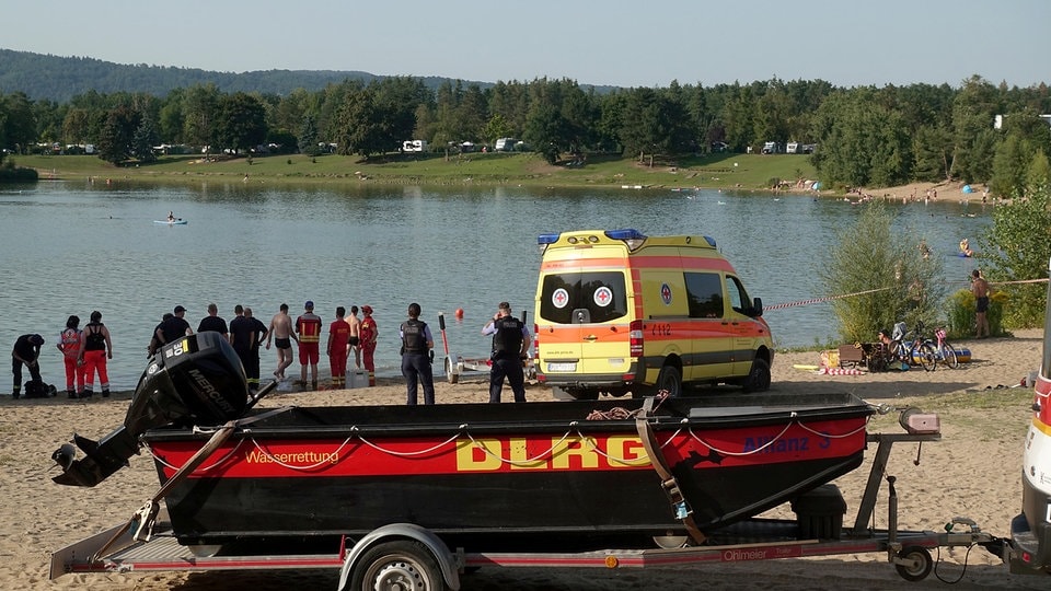 Pirna: Mann im Natursee Copitz ertrunken