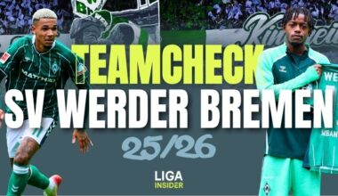 Kaderanalyse: SV Werder Bremen - Bundesliga-Saison 25/26