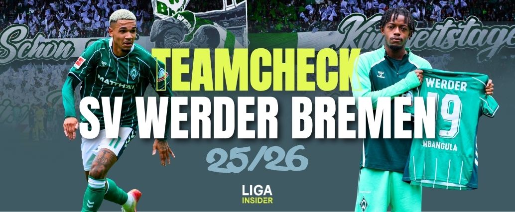 Kaderanalyse: SV Werder Bremen - Bundesliga-Saison 25/26