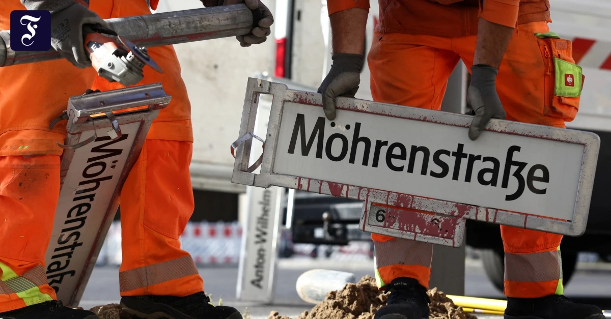 Berlin: Gericht stoppt Umbenennung der Mohrenstraße vorerst