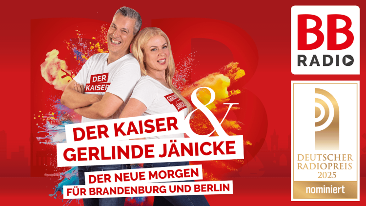BB RADIO-morgenshow für den Deutschen Radiopreis 2025 nominiert (Bild: BB RADIO)