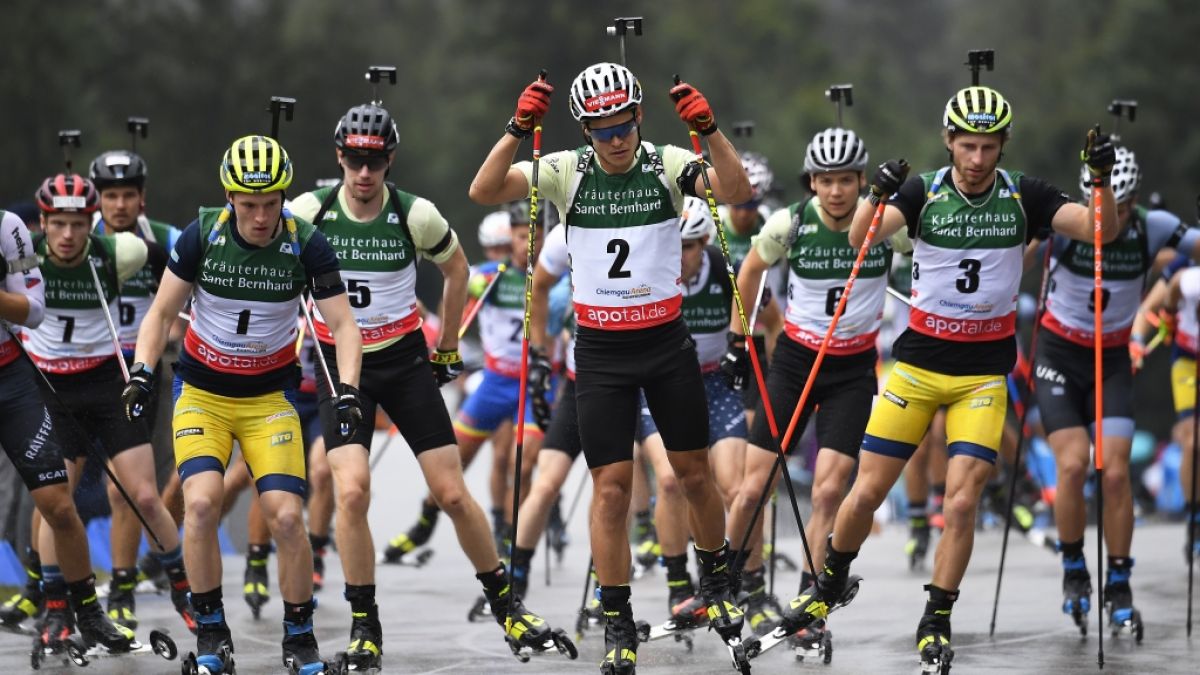 Beim City Biathlon, der am 31. August 2025 in Dresden ausgetragen wird, gibt sich die internationale Biathlon-Elite vor dem Weltcup-Saisonstart die Ehre. (Foto)