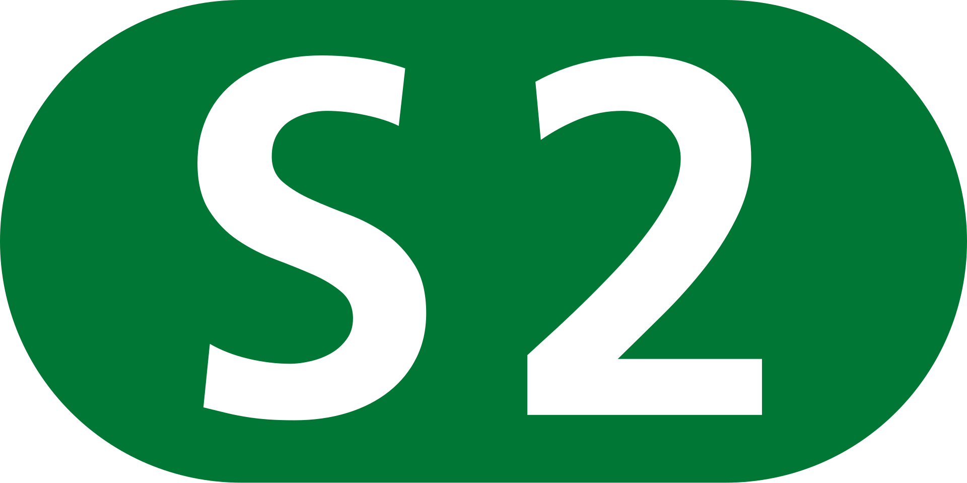 Berlin-Brandenburg transit icons: Symbolbild für S2