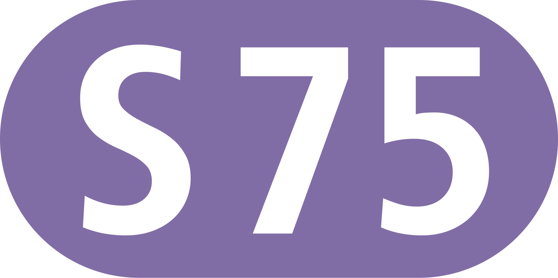 Berlin-Brandenburg transit icons: Symbolbild für S75
