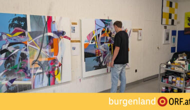 John Petschinger: KI inspiriert seine Kunst - burgenland.ORF.at