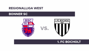 Bonner SC - 1. FC Bocholt: Bonn kommt nicht aus dem Keller - Regionalliga West