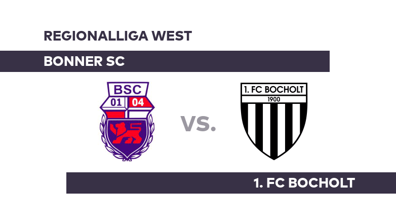 Bonner SC - 1. FC Bocholt: Bonn kommt nicht aus dem Keller - Regionalliga West