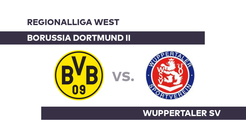 Borussia Dortmund II - Wuppertaler SV: Dortmund II empfängt Wuppertal - Regionalliga West