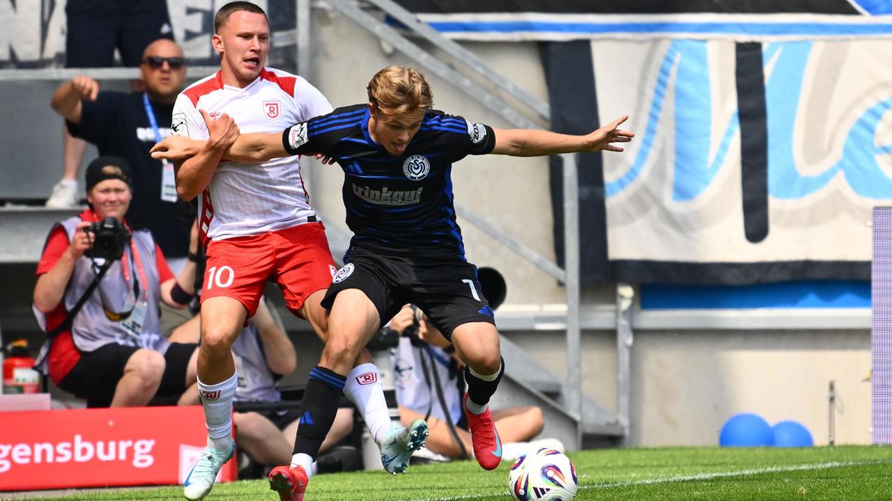 3. Liga: Jahn Regensburg ohne Chance gegen den MSV Duisburg