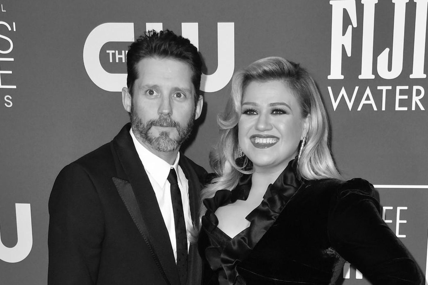 Brandon Blackstock (†) und Kelly Clarkson im Januar 2020.