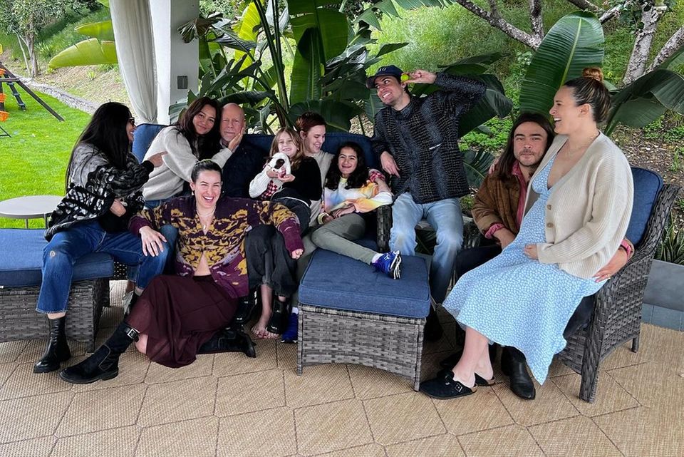 Thanksgiving der Stars 2023: Bruce Willis, Demi Moore, Emma Hemming Willis und Familie