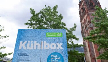Neues Pilotprojekt: Brumisateur auf dem Kirchplatz